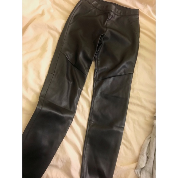 Free People Vegan Leather Leggings - Picture 3 of 4